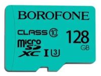 Карта памяти Micro SD Borofone 128GB, Class 10, Зеленый