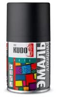 KUDO 1102.2 RAL-9005 Эмаль универсальная черная матовая 140мл KU11022 KUDO