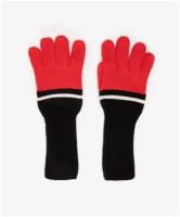 Перчатки Gulliver, демисезон/зима, размер 16, черный, красный