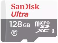 Карта памяти SanDisk Ultra microSDXC 128 ГБ Class 10, UHS-I, R 100 МБ/с