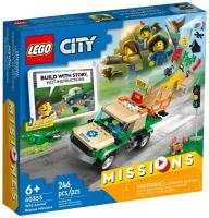 Конструктор LEGO City 60353 Wild Animal Rescue Missions