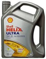 Синтетическое моторное масло SHELL Helix Ultra 5W-30, 4 л