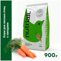 Nutriall Полнорационный корм для лесных птиц с овощами 900 грамм