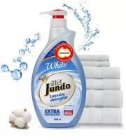 Jundo " White" Концентрированный гель для стирки Белого белья ( 65 стирок), 1000 гр