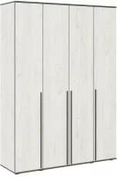 Шкаф Миф 4-х створчатый Норд дуб крафт белый, 160x51x223.6 см