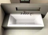 Прямоугольная акриловая ванна EXCELLENT Pryzmat 190x90 см