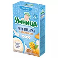 Каша Умница молочная 3 злака с абрикосом (с 6 месяцев) 200 г