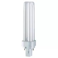 Лампа люминесцентная OSRAM, Dulux D 18 W/840 G24d, T11, 18Вт, 4000К