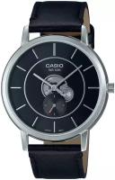 Наручные часы CASIO Часы наручные Casio MTP-B130L-1A, черный, серебряный