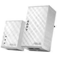 Wi-Fi+Powerline адаптер ASUS PL-N12 белый
