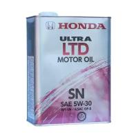 Honda Ultra LTD 5W30 SN 4 л Полусинтетическое моторное масло 08218-99974
