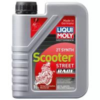 Синтетическое моторное масло LIQUI MOLY Motorbike 2T Synth Scooter Street Race, 1 л