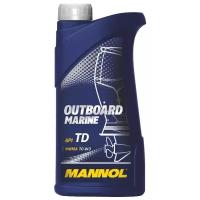Полусинтетическое моторное масло Mannol Outboard Marine, 60 л
