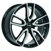 Литые колесные диски Rial Torino Black 6.5x16 5x112 ET50 D70.1 Diamond Black Front Polished (TOR65650B73-1)